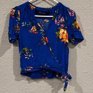 Code Mode Faux Wrap Blouse | Size XS
